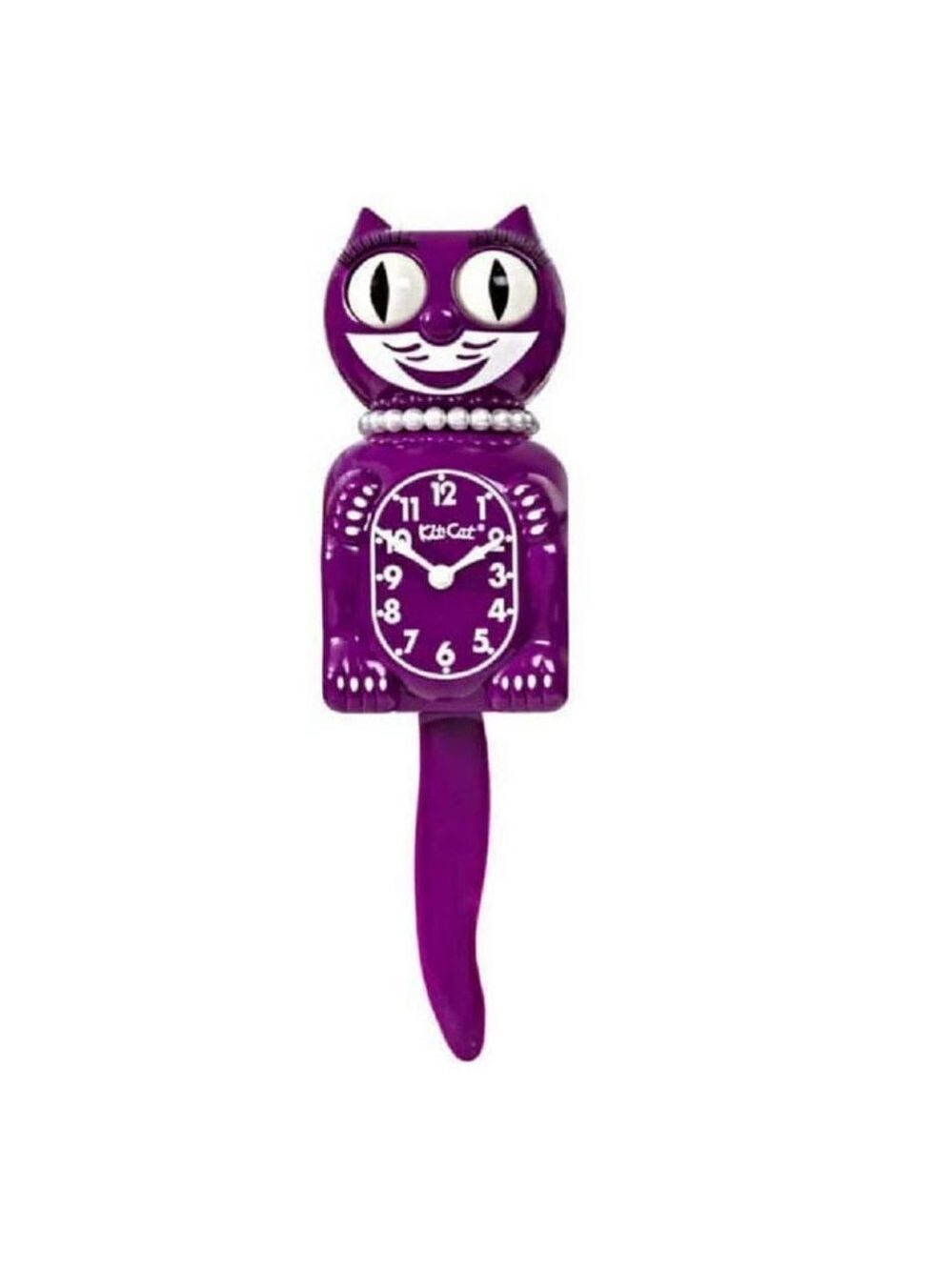 RETIRED Boysenberry LADY KIT-CAT CLOCK KAT KLOCK